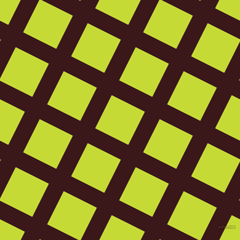 63/153 degree angle diagonal checkered chequered lines, 34 pixel line width, 76 pixel square size, Rustic Red and Las Palmas plaid checkered seamless tileable
