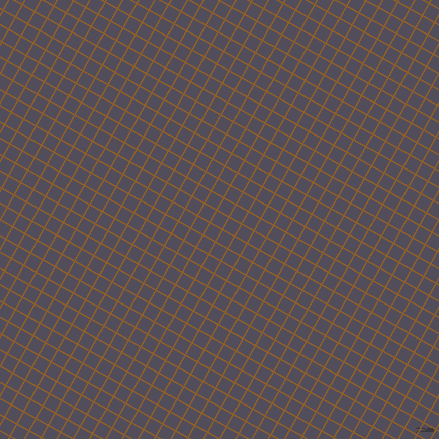 61/151 degree angle diagonal checkered chequered lines, 3 pixel line width, 25 pixel square size, Rusty Nail and Mulled Wine plaid checkered seamless tileable