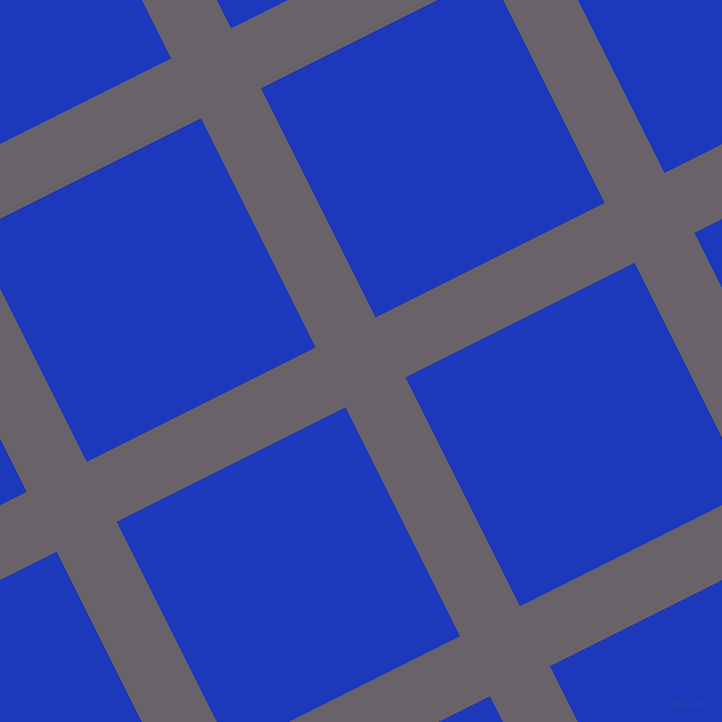 27/117 degree angle diagonal checkered chequered lines, 67 pixel lines width, 256 pixel square size, Salt Box and Persian Blue plaid checkered seamless tileable