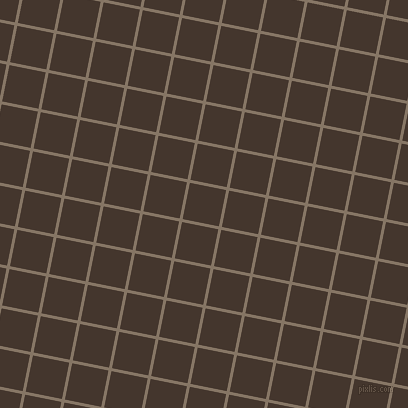 79/169 degree angle diagonal checkered chequered lines, 3 pixel line width, 37 pixel square size, Sand Dune and Tobago plaid checkered seamless tileable