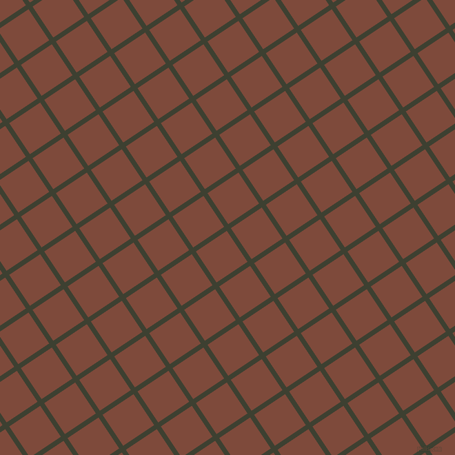 34/124 degree angle diagonal checkered chequered lines, 7 pixel lines width, 54 pixel square size, Scrub and Nutmeg plaid checkered seamless tileable