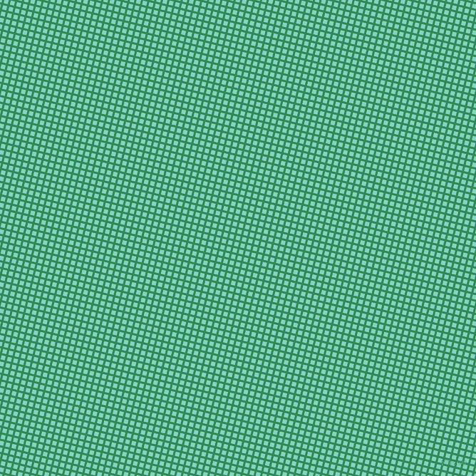 76/166 degree angle diagonal checkered chequered lines, 3 pixel lines width, 6 pixel square size, Sea Green and Bermuda plaid checkered seamless tileable