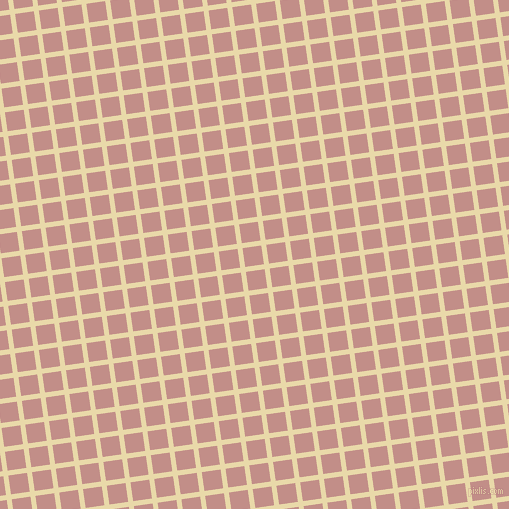 8/98 degree angle diagonal checkered chequered lines, 5 pixel lines width, 19 pixel square size, Sidecar and Oriental Pink plaid checkered seamless tileable