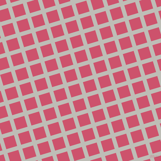 17/107 degree angle diagonal checkered chequered lines, 16 pixel lines width, 44 pixel square size, Silver Sand and Cabaret plaid checkered seamless tileable
