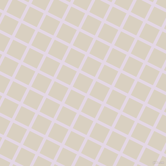 63/153 degree angle diagonal checkered chequered lines, 10 pixel line width, 49 pixel square size, Snuff and Blanc plaid checkered seamless tileable