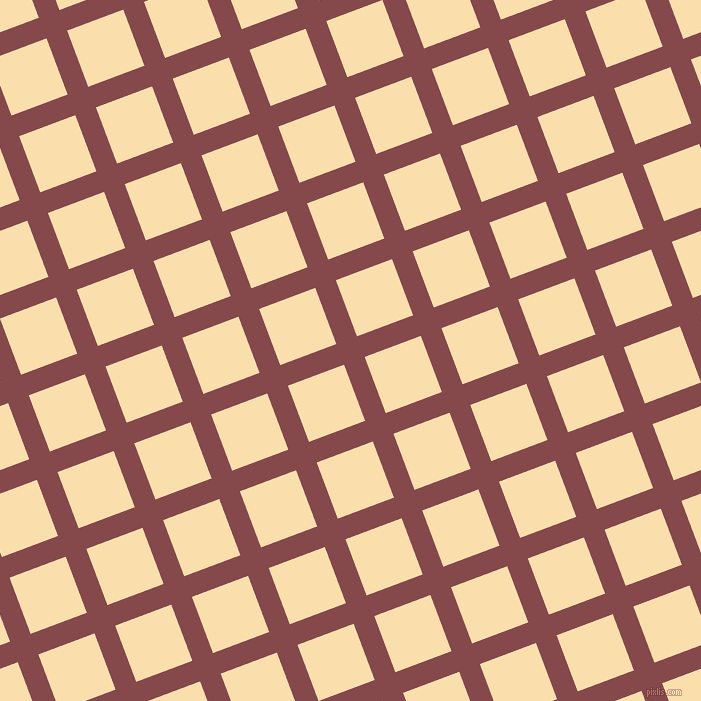 21/111 degree angle diagonal checkered chequered lines, 22 pixel lines width, 60 pixel square size, Solid Pink and Peach-Yellow plaid checkered seamless tileable