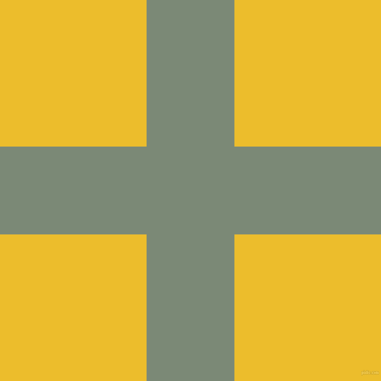 checkered chequered horizontal vertical lines, 178 pixel lines width, 594 pixel square size, Spanish Green and Bright Sun plaid checkered seamless tileable