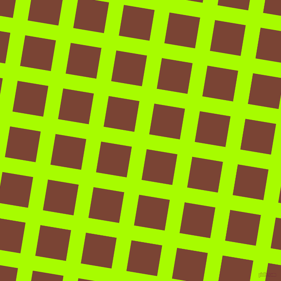 81/171 degree angle diagonal checkered chequered lines, 31 pixel line width, 64 pixel square size, Spring Bud and Peanut plaid checkered seamless tileable