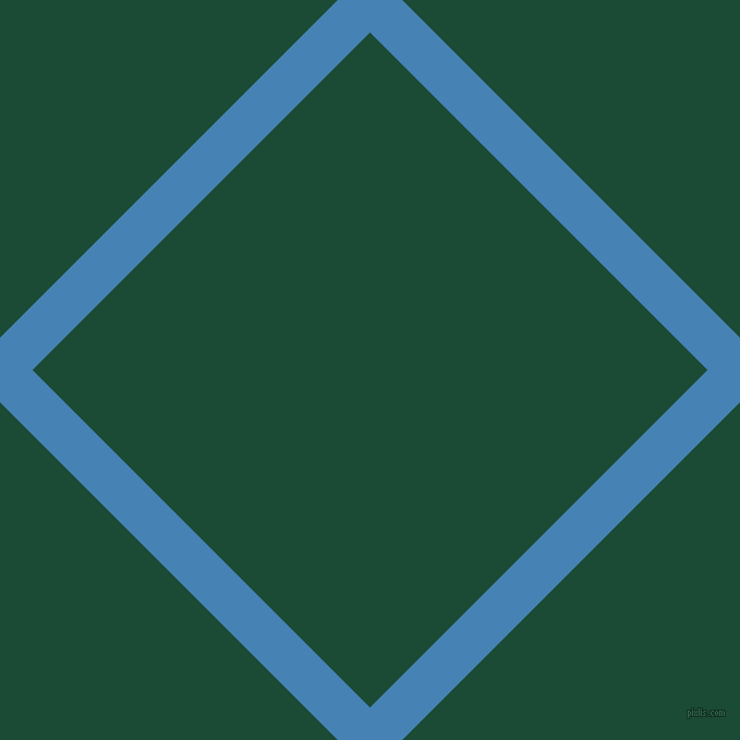 45/135 degree angle diagonal checkered chequered lines, 42 pixel lines width, 438 pixel square size, Steel Blue and County Green plaid checkered seamless tileable