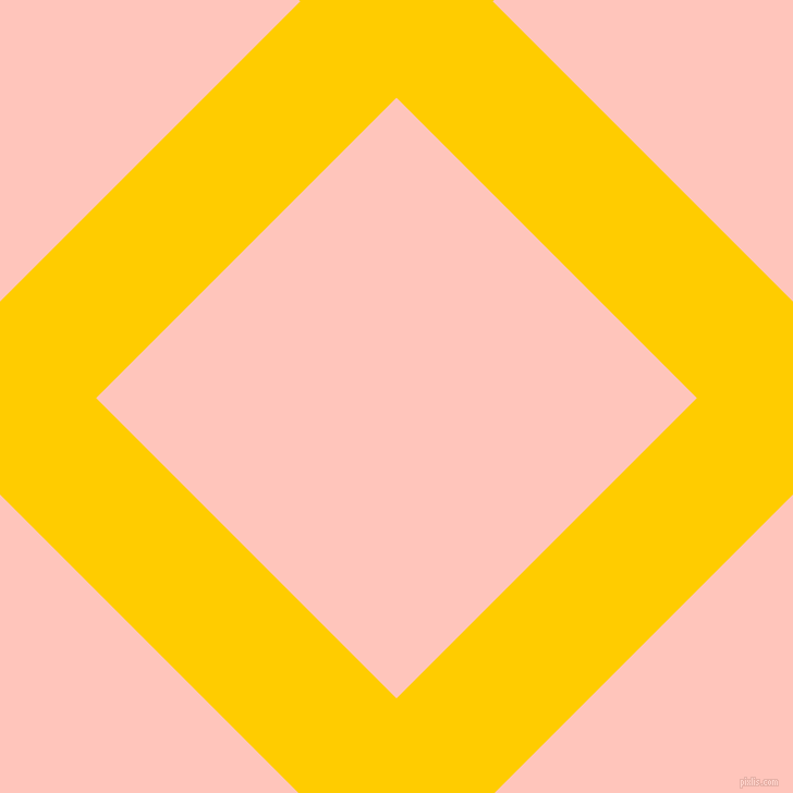 45/135 degree angle diagonal checkered chequered lines, 125 pixel lines width, 390 pixel square size, Tangerine Yellow and Your Pink plaid checkered seamless tileable