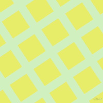 34/124 degree angle diagonal checkered chequered lines, 32 pixel lines width, 79 pixel square size, Tea Green and Honeysuckle plaid checkered seamless tileable