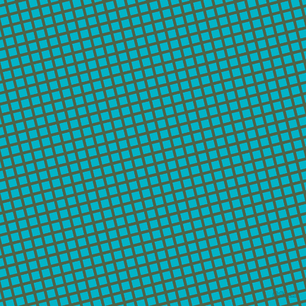14/104 degree angle diagonal checkered chequered lines, 4 pixel line width, 11 pixel square size, Tom Thumb and Iris Blue plaid checkered seamless tileable