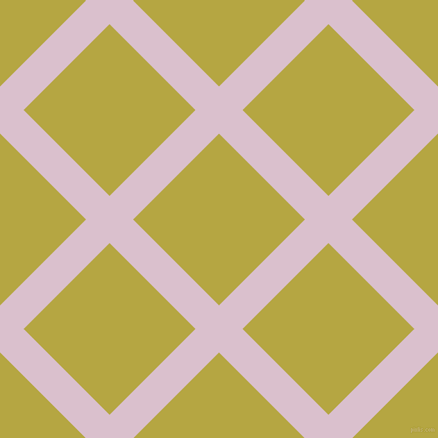 45/135 degree angle diagonal checkered chequered lines, 48 pixel lines width, 175 pixel square size, Twilight and Brass plaid checkered seamless tileable