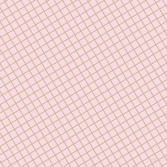 31/121 degree angle diagonal checkered chequered lines, 3 pixel lines width, 22 pixel square size, Vanilla and Carousel Pink plaid checkered seamless tileable