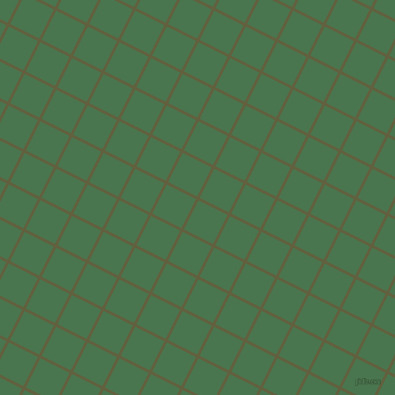 63/153 degree angle diagonal checkered chequered lines, 4 pixel line width, 46 pixel square size, Verdigris and Killarney plaid checkered seamless tileable