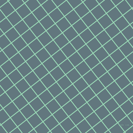 38/128 degree angle diagonal checkered chequered lines, 3 pixel lines width, 36 pixel square size, Vista Blue and Blue Bayoux plaid checkered seamless tileable