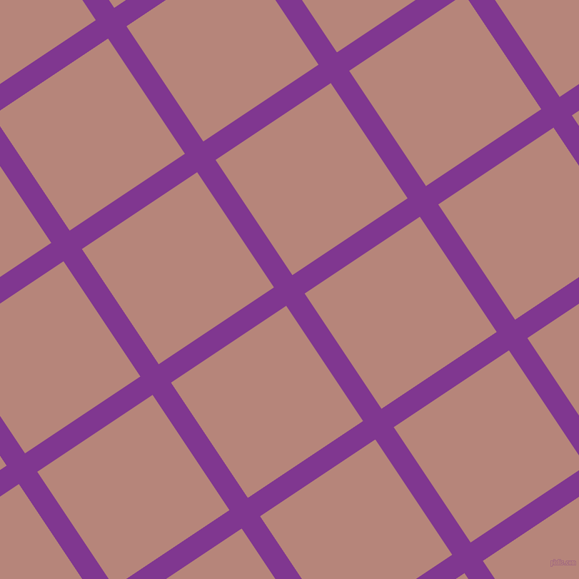 34/124 degree angle diagonal checkered chequered lines, 31 pixel lines width, 194 pixel square size, Vivid Violet and Brandy Rose plaid checkered seamless tileable