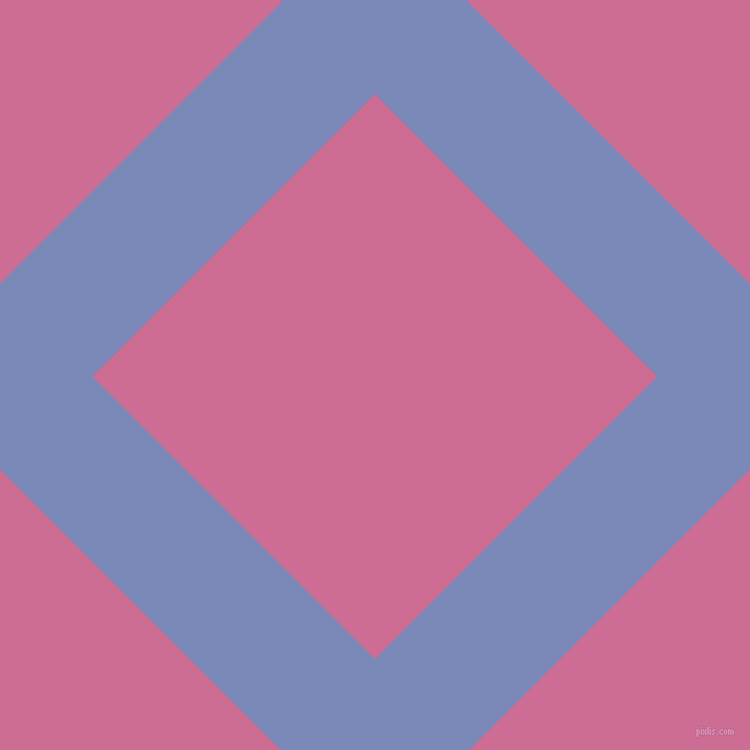 45/135 degree angle diagonal checkered chequered lines, 120 pixel lines width, 366 pixel square size, Wild Blue Yonder and Hopbush plaid checkered seamless tileable
