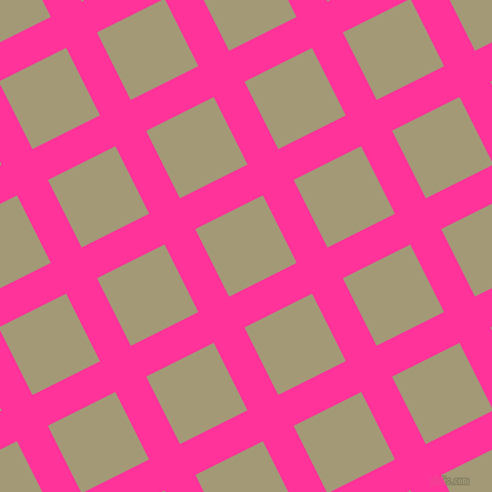 27/117 degree angle diagonal checkered chequered lines, 31 pixel lines width, 68 pixel square size, Wild Strawberry and Tallow plaid checkered seamless tileable