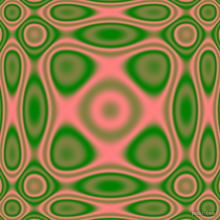 , Green and Salmon plasma wave seamless tileable