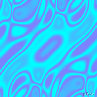 Aqua and Light Slate Blue plasma waves seamless tileable