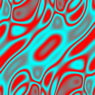 , Aqua and Red plasma waves seamless tileable