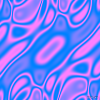 , Dodger Blue and Fuchsia Pink plasma waves seamless tileable
