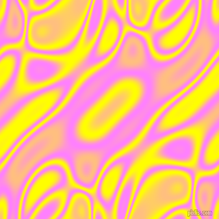 Fuchsia Pink and Yellow plasma waves seamless tileable
