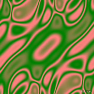 Green and Salmon plasma waves seamless tileable