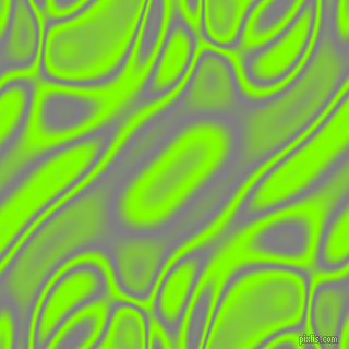 Grey and Chartreuse plasma waves seamless tileable