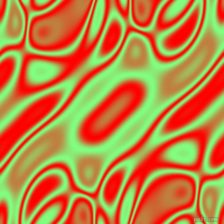 , Mint Green and Red plasma waves seamless tileable