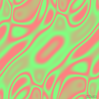 , Mint Green and Salmon plasma waves seamless tileable