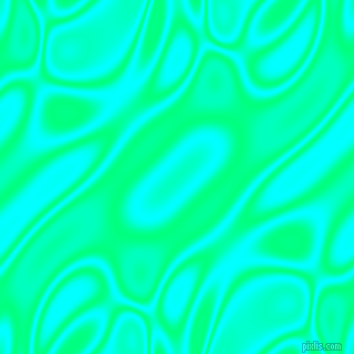 Spring Green and Aqua plasma waves seamless tileable
