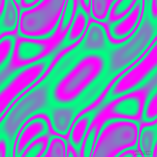 , Spring Green and Magenta plasma waves seamless tileable