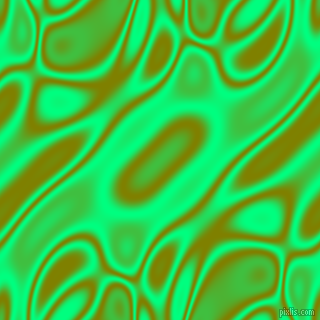 Spring Green and Olive plasma waves seamless tileable