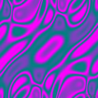 , Teal and Magenta plasma waves seamless tileable