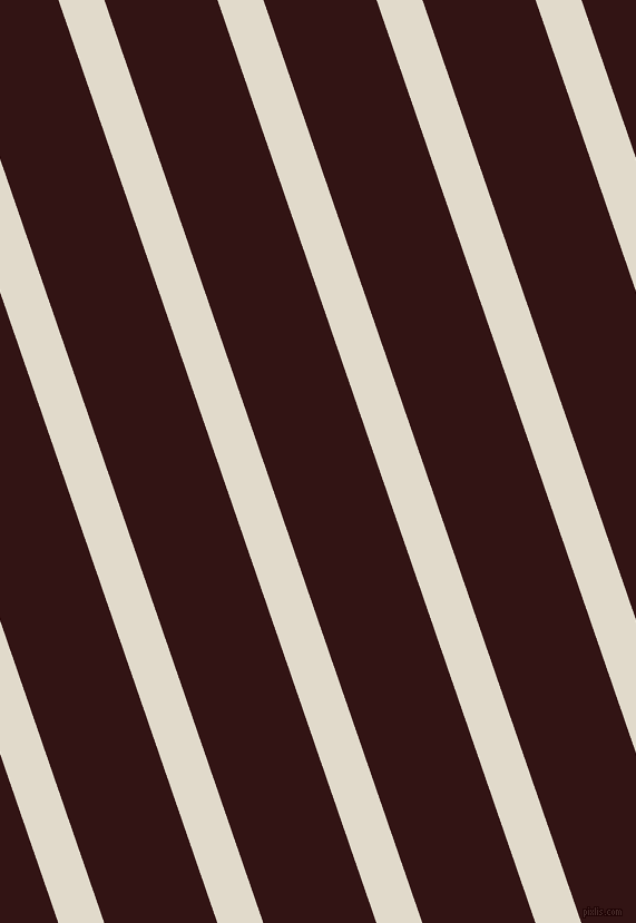 109 degree angle lines stripes, 39 pixel line width, 96 pixel line spacing, Albescent White and Seal Brown stripes and lines seamless tileable