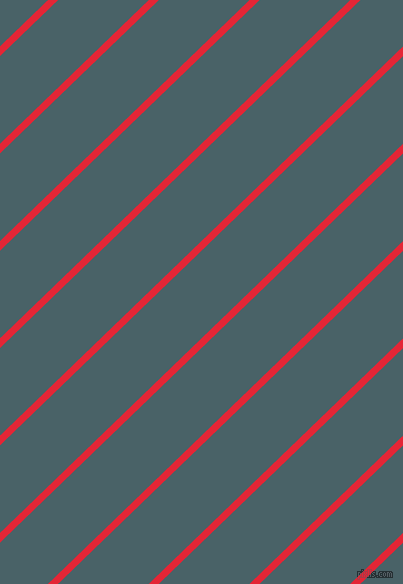 44 degree angle lines stripes, 7 pixel line width, 63 pixel line spacing, Alizarin and Smalt Blue stripes and lines seamless tileable