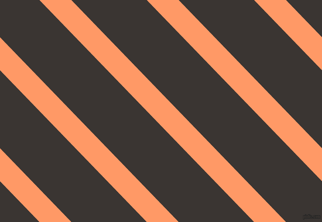 134 degree angle lines stripes, 47 pixel line width, 111 pixel line spacing, Atomic Tangerine and Kilamanjaro stripes and lines seamless tileable