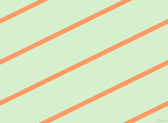 26 degree angle lines stripes, 15 pixel line width, 109 pixel line spacing, Atomic Tangerine and Snowy Mint stripes and lines seamless tileable