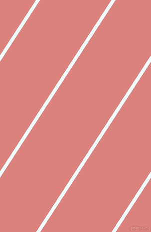 57 degree angle lines stripes, 7 pixel line width, 120 pixel line spacing, Azure and Sea Pink stripes and lines seamless tileable