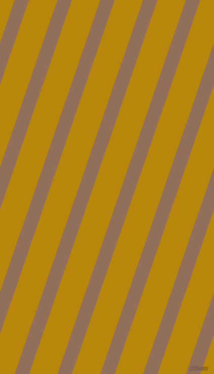71 degree angle lines stripes, 27 pixel line width, 53 pixel line spacing, Beaver and Dark Goldenrod stripes and lines seamless tileable