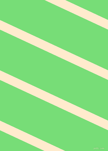 155 degree angle lines stripes, 29 pixel line width, 122 pixel line spacing, Blanched Almond and Pastel Green stripes and lines seamless tileable