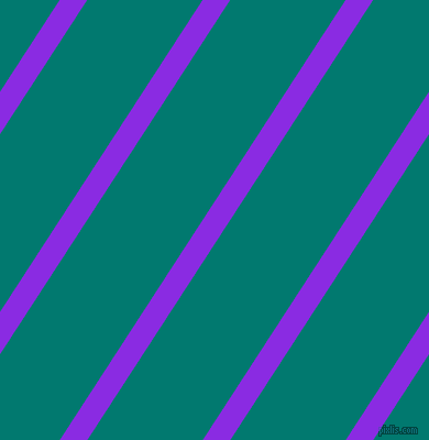 57 degree angle lines stripes, 21 pixel line width, 88 pixel line spacing, Blue Violet and Pine Green stripes and lines seamless tileable