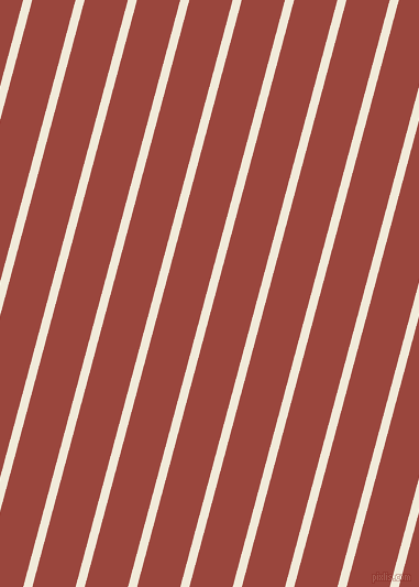 75 degree angle lines stripes, 8 pixel line width, 38 pixel line spacing, Buttery White and Cognac stripes and lines seamless tileable