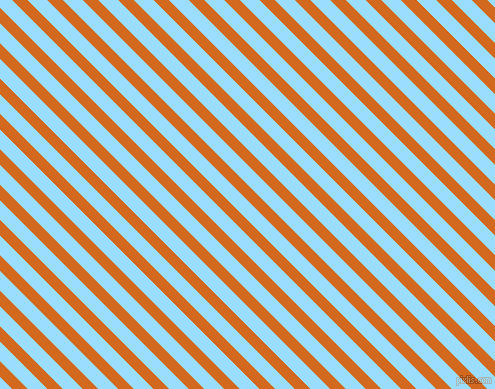 135 degree angle lines stripes, 11 pixel line width, 14 pixel line spacing, Chocolate and Columbia Blue stripes and lines seamless tileable
