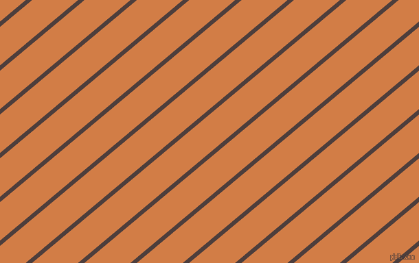 40 degree angle lines stripes, 6 pixel line width, 43 pixel line spacing, Crater Brown and Raw Sienna stripes and lines seamless tileable