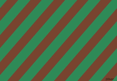 49 degree angle lines stripes, 36 pixel line width, 39 pixel line spacing, Cumin and Sea Green stripes and lines seamless tileable