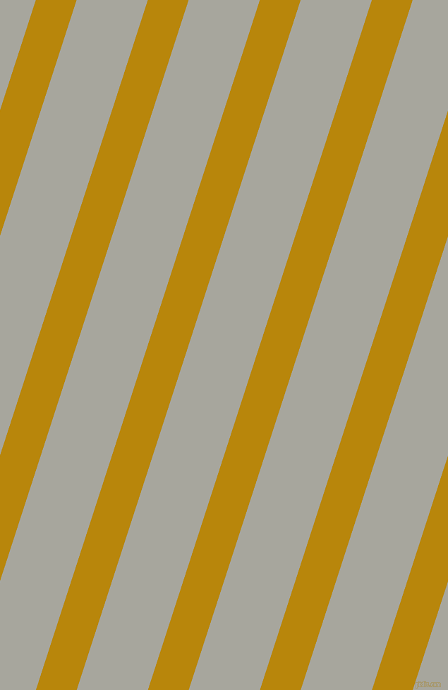 72 degree angle lines stripes, 55 pixel line width, 96 pixel line spacing, Dark Goldenrod and Foggy Grey stripes and lines seamless tileable