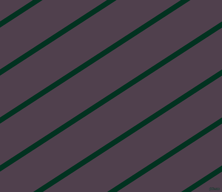 33 degree angle lines stripes, 18 pixel line width, 121 pixel line spacing, Dark Green and Purple Taupe stripes and lines seamless tileable